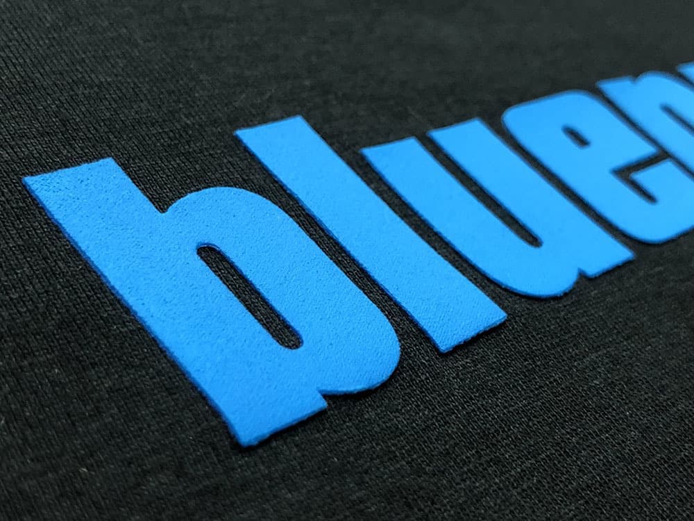 厚盛プリント青色